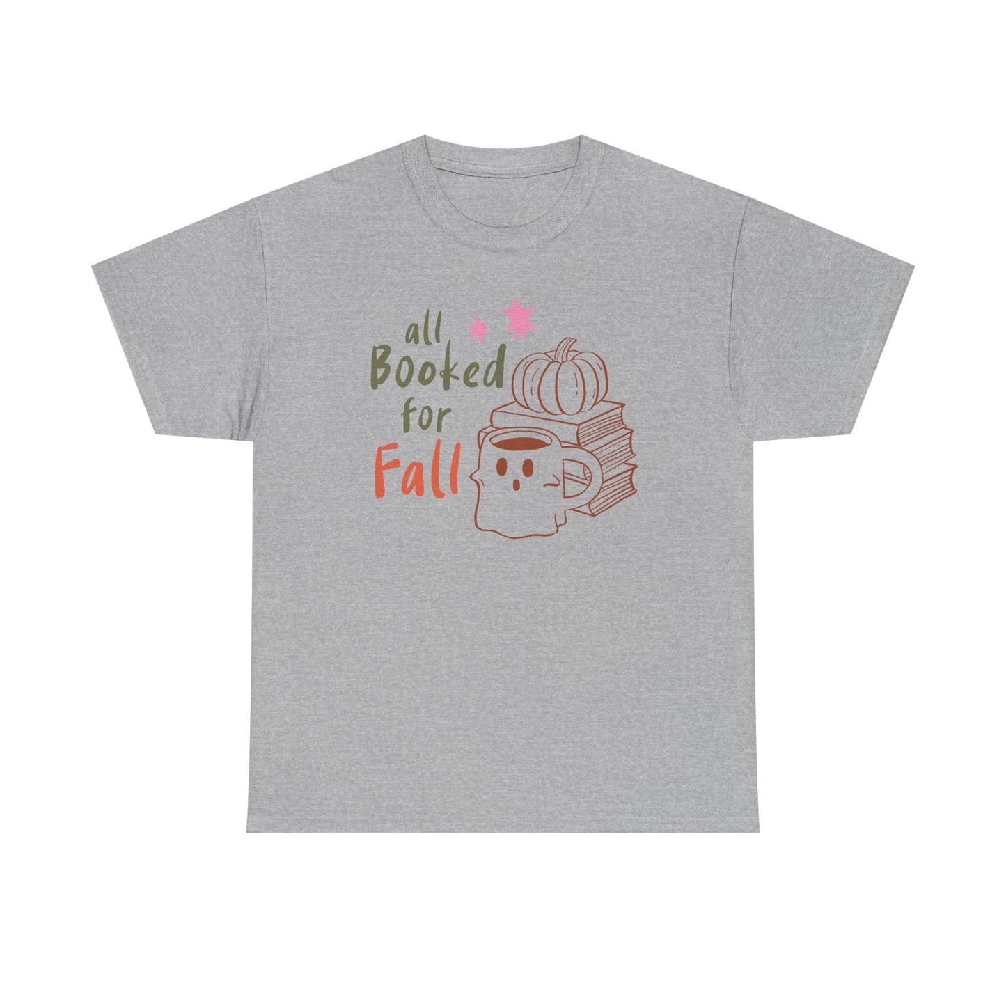 All Booked For Fall Tee - Bookish Gift