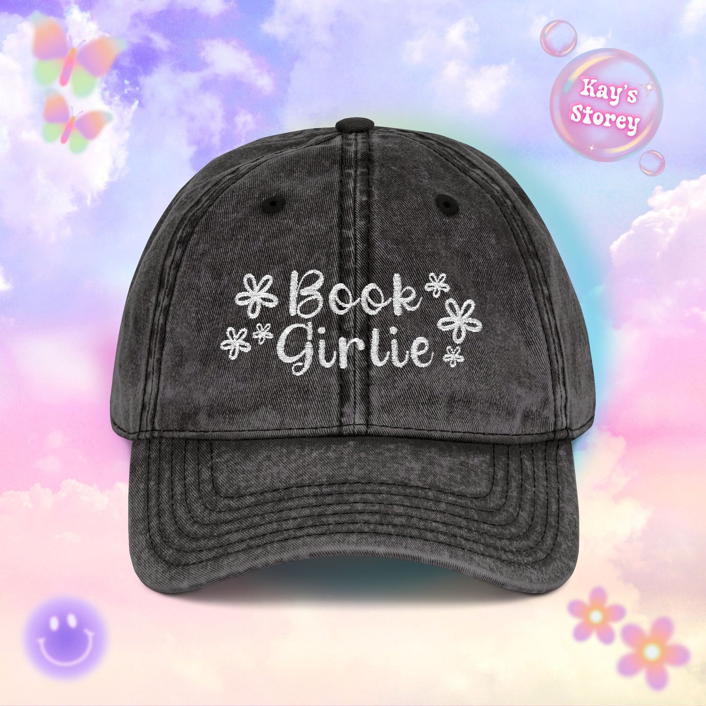 Bookish Girlie Vintage Cap