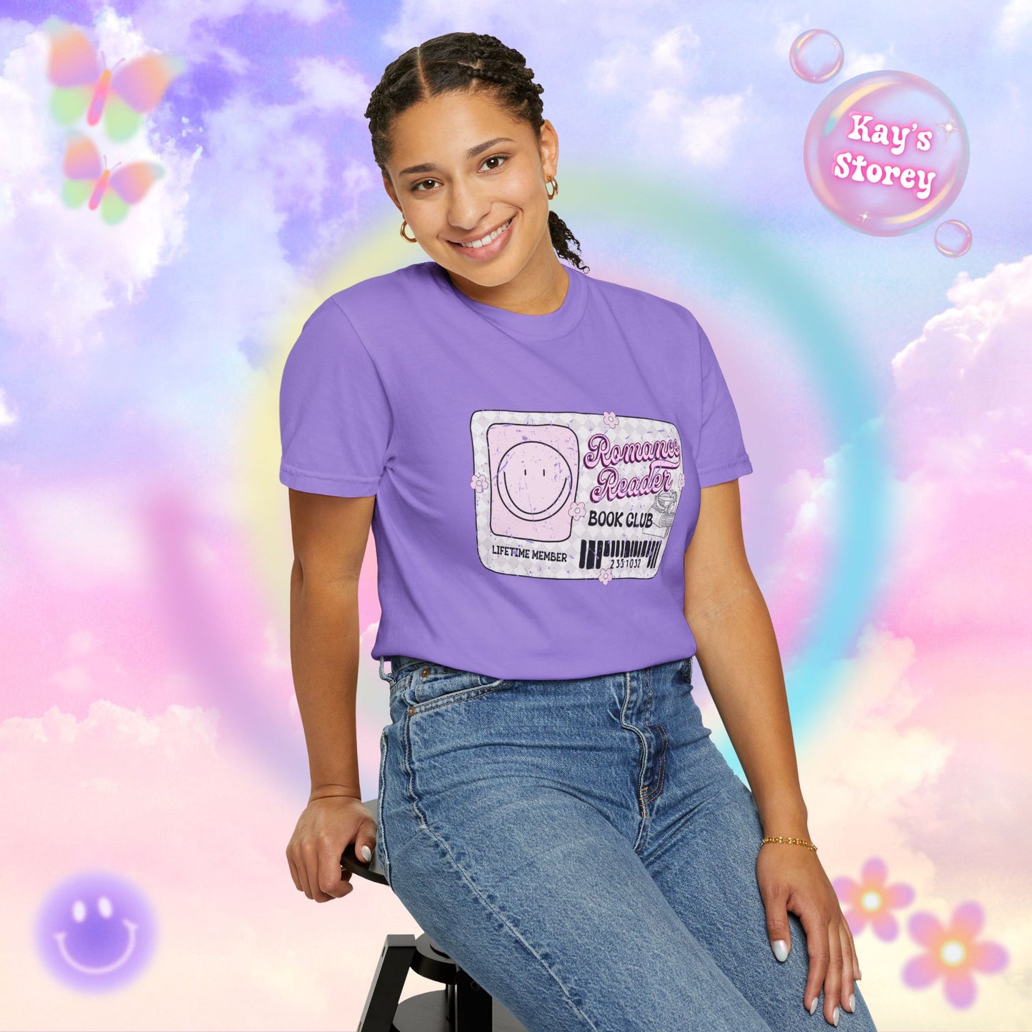 Romance Reader Lifetime Member Comfort Colors T-Shirt