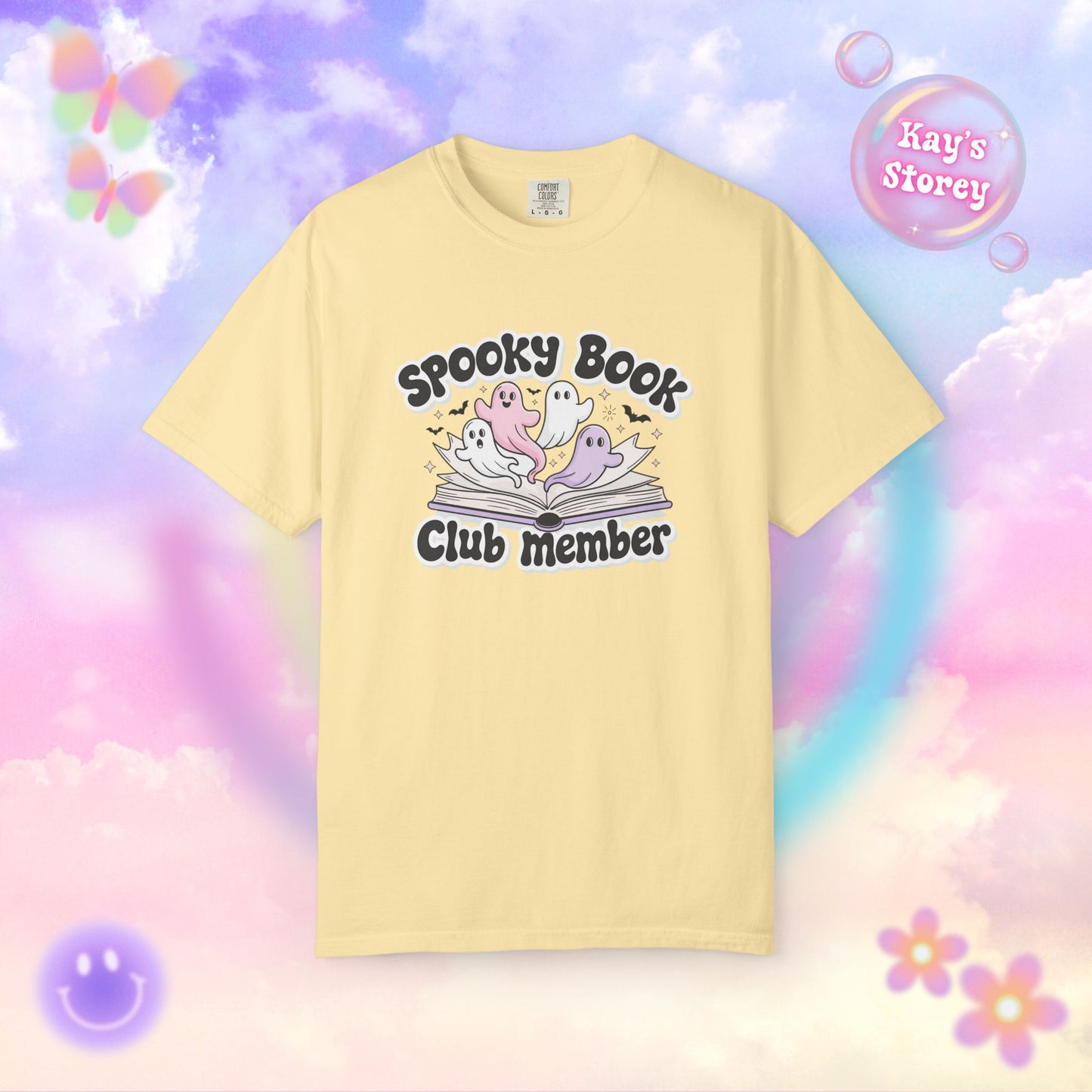 Spooky Book Club Member Comfort Colors T-Shirt