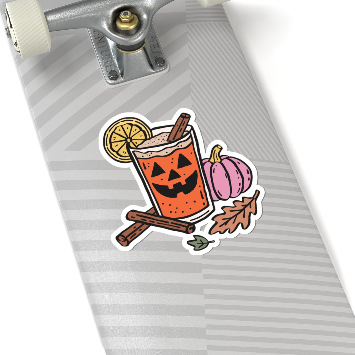 Pumpkin Cozy Drink Sticker, Fall Planner Stickers, Book Lover Gifts, Autumn Sticker, Cozy Accessories, Seasonal Sticker