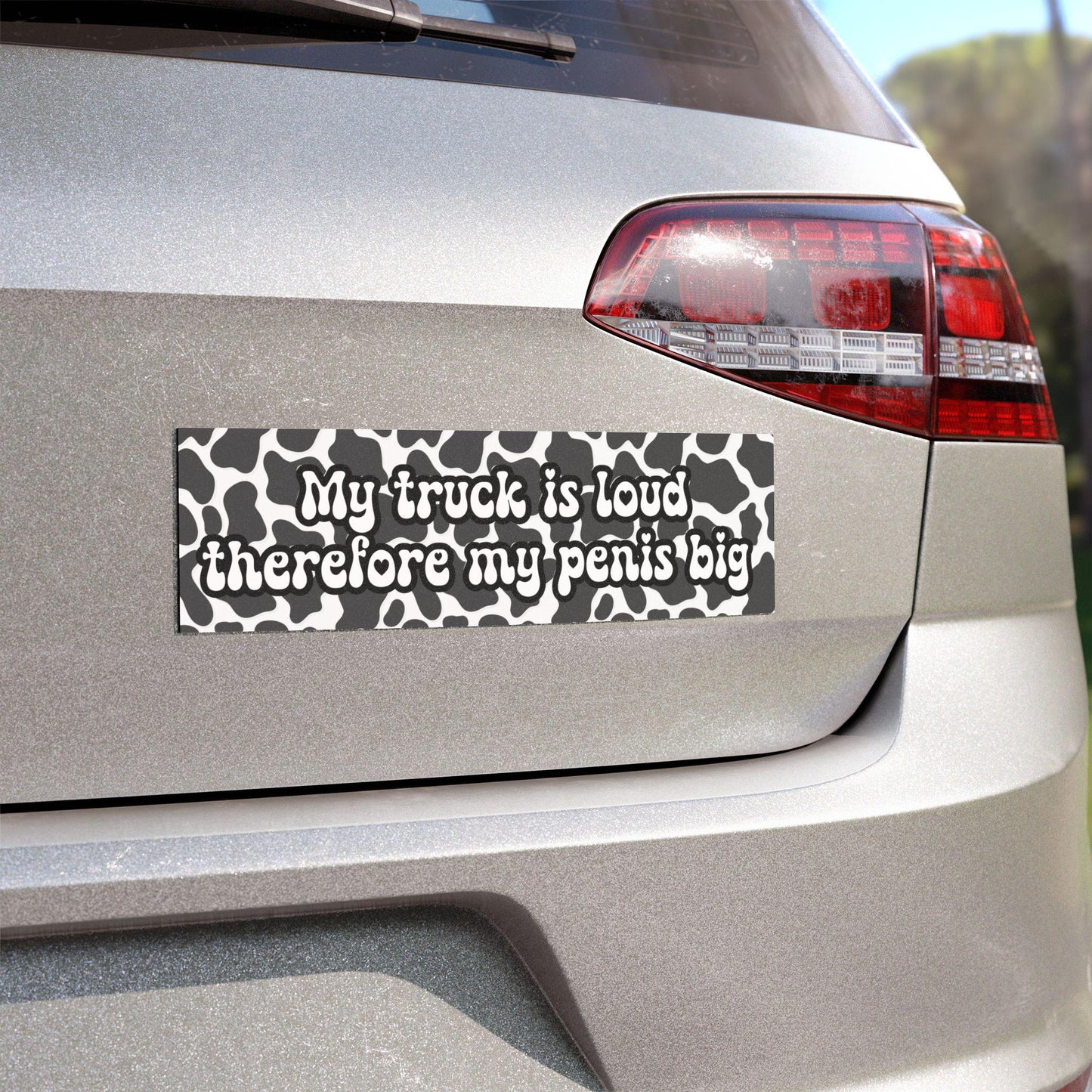 Truck is Loud Car Magnet