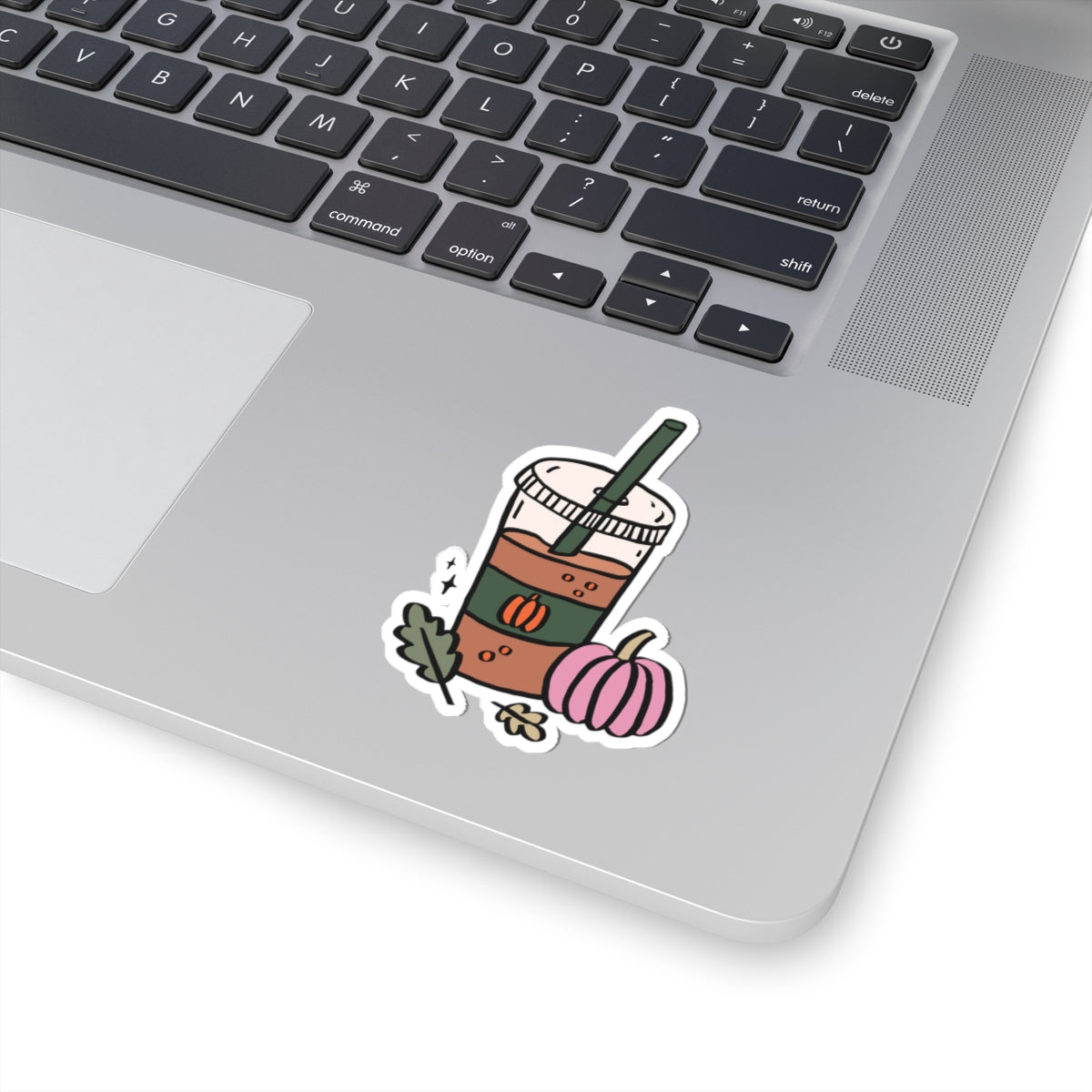 Pumpkin Spice Latte Sticker, Fall Planner Stickers, Book Lover Gifts, Autumn Sticker, Cozy Accessories, Seasonal Sticker