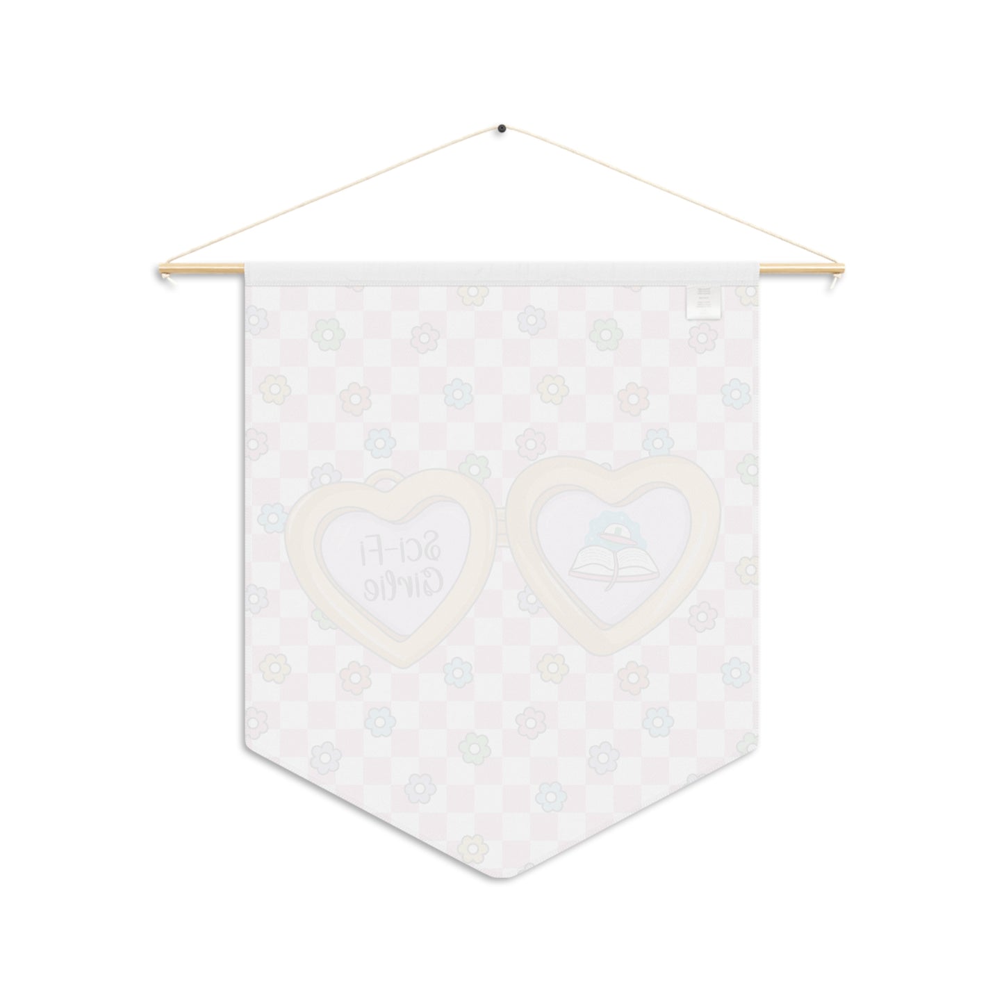 Pink Sci-Fi Girlie Pennant
