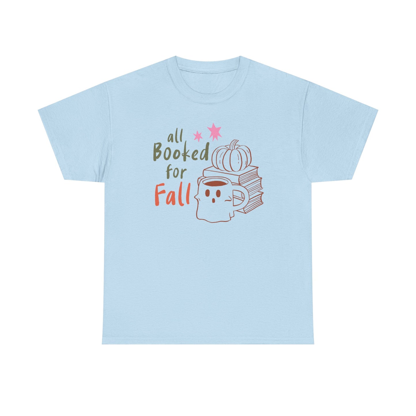 All Booked For Fall Tee - Bookish Gift
