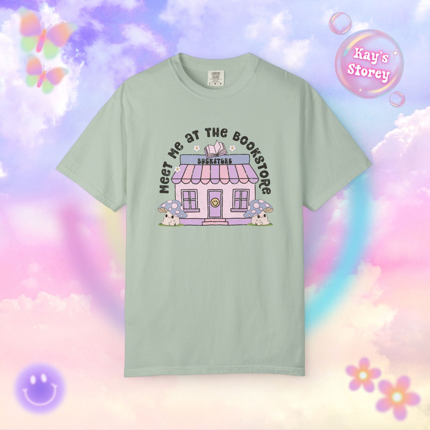 Meet Me At The Bookstore Comfort Colors T-Shirt
