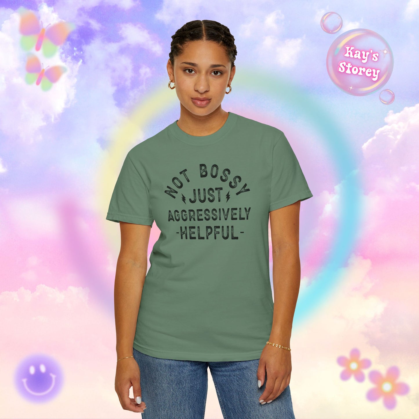 Not Bossy Comfort Colors T-Shirt
