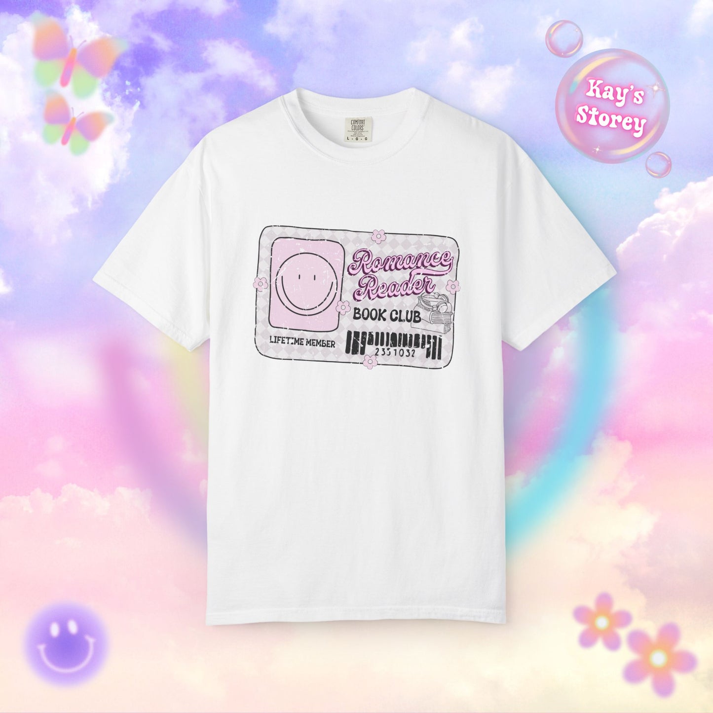 Romance Reader Lifetime Member Comfort Colors T-Shirt