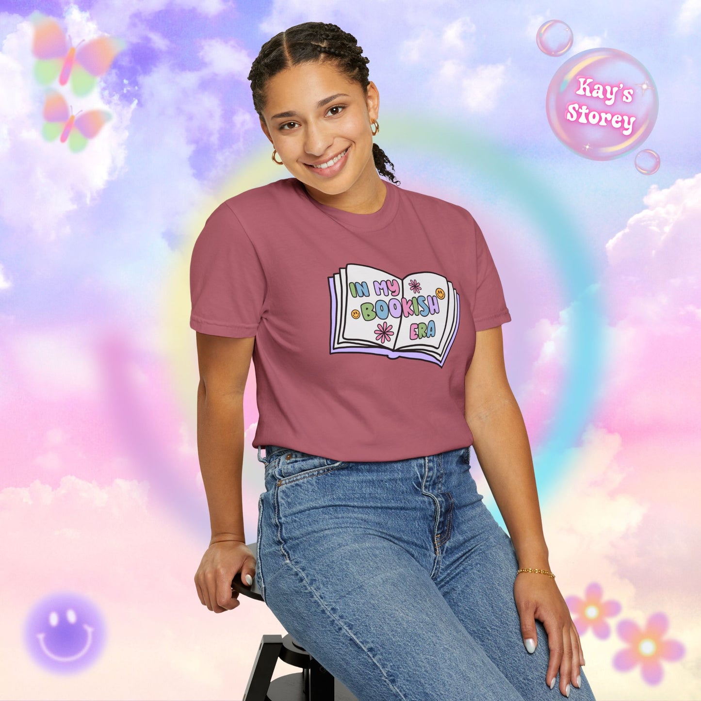 In My Bookish Era Comfort Colors T-Shirt