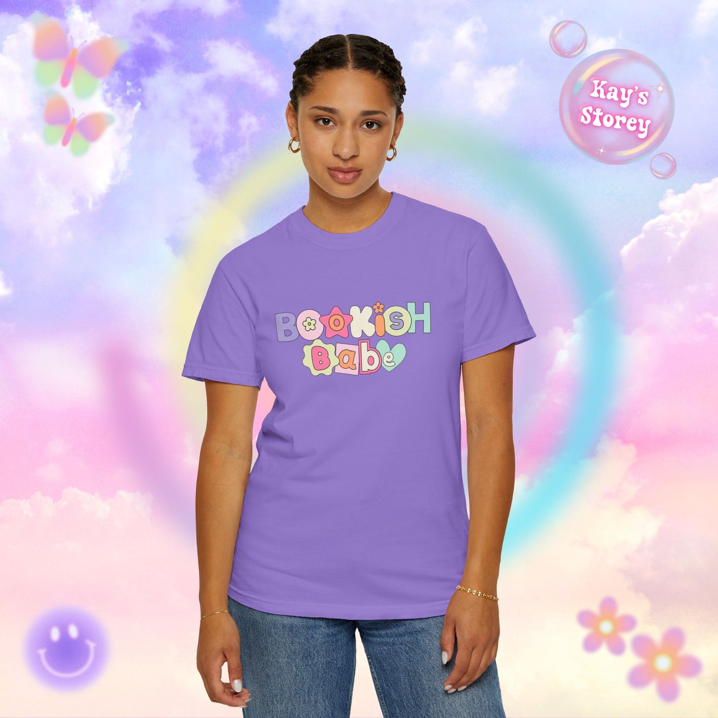 Bookish Babe Comfort Colors T-Shirt