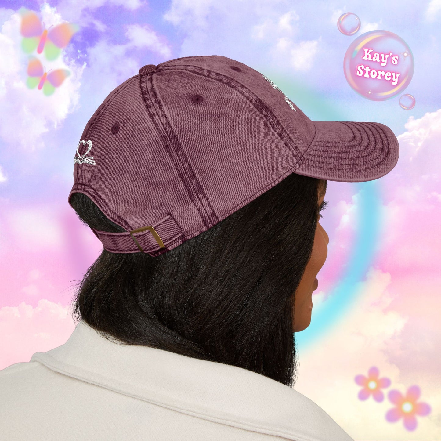 Bookish Girlie Vintage Cap