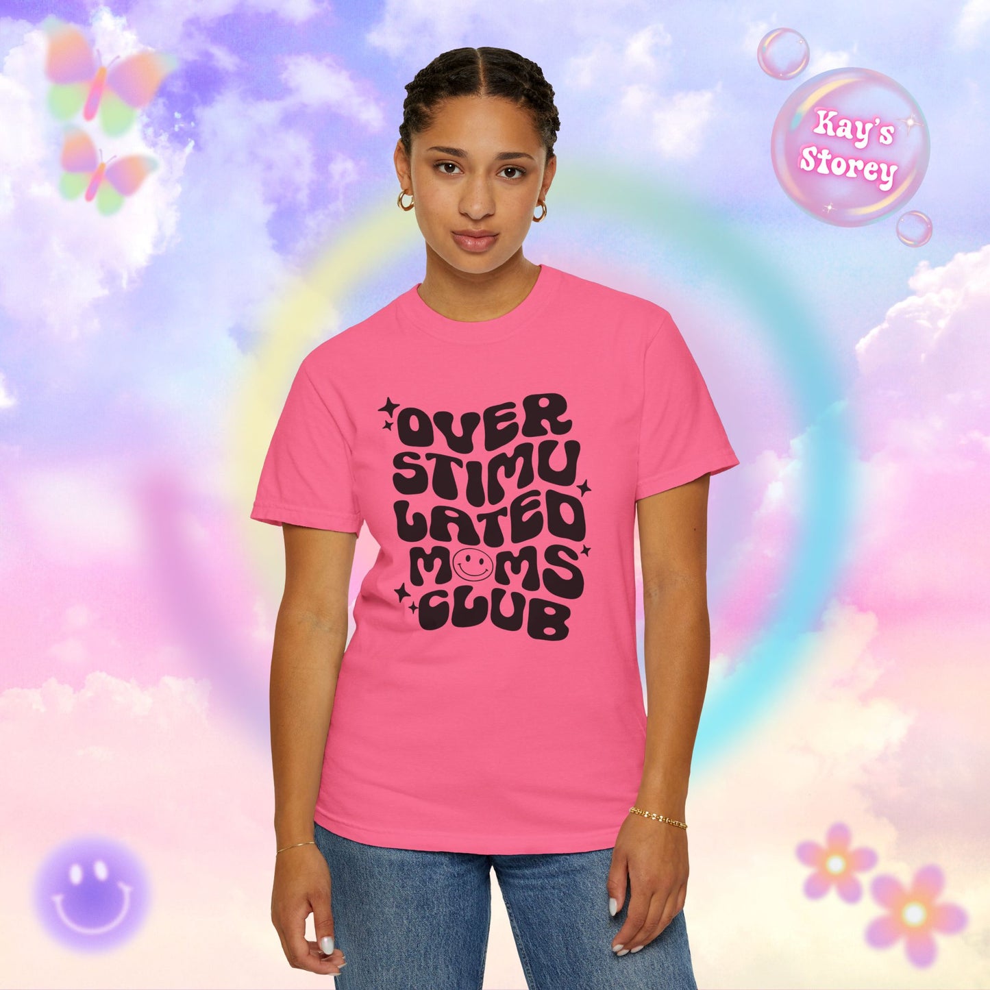 OS Moms Club Comfort Colors T-Shirt