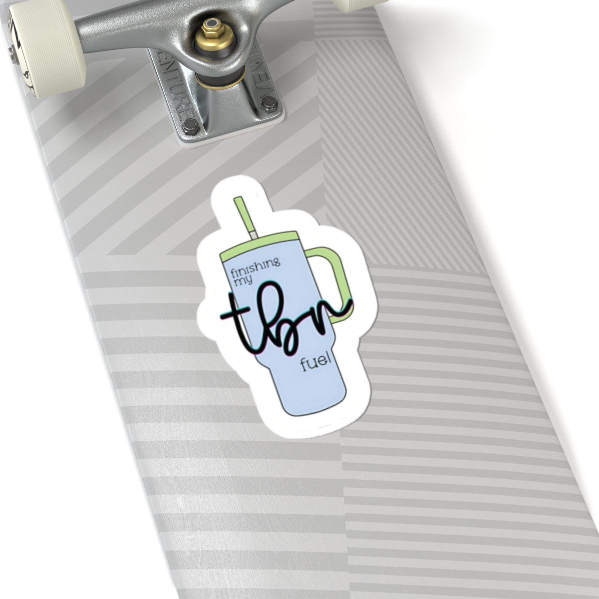Finishing my TBR Fuel Sticker Blue