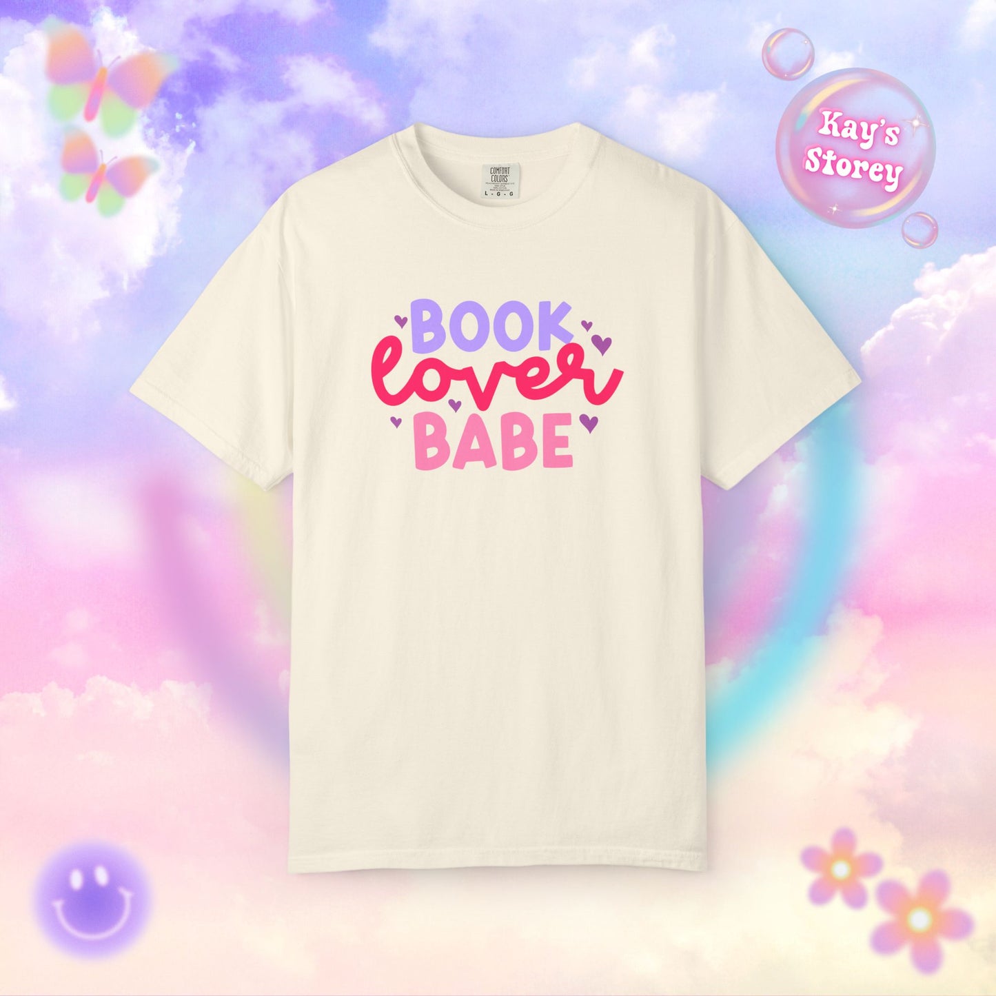 Book Lover Babe Comfort Colors T-Shirt