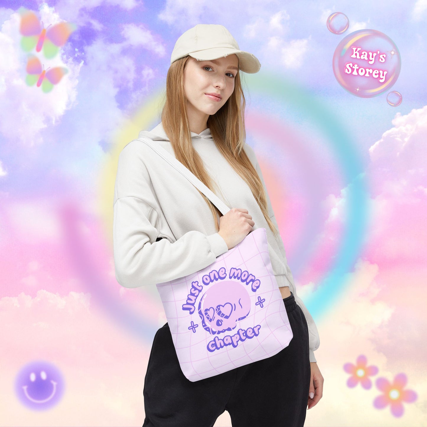 Just One More Chapter Tote Bag