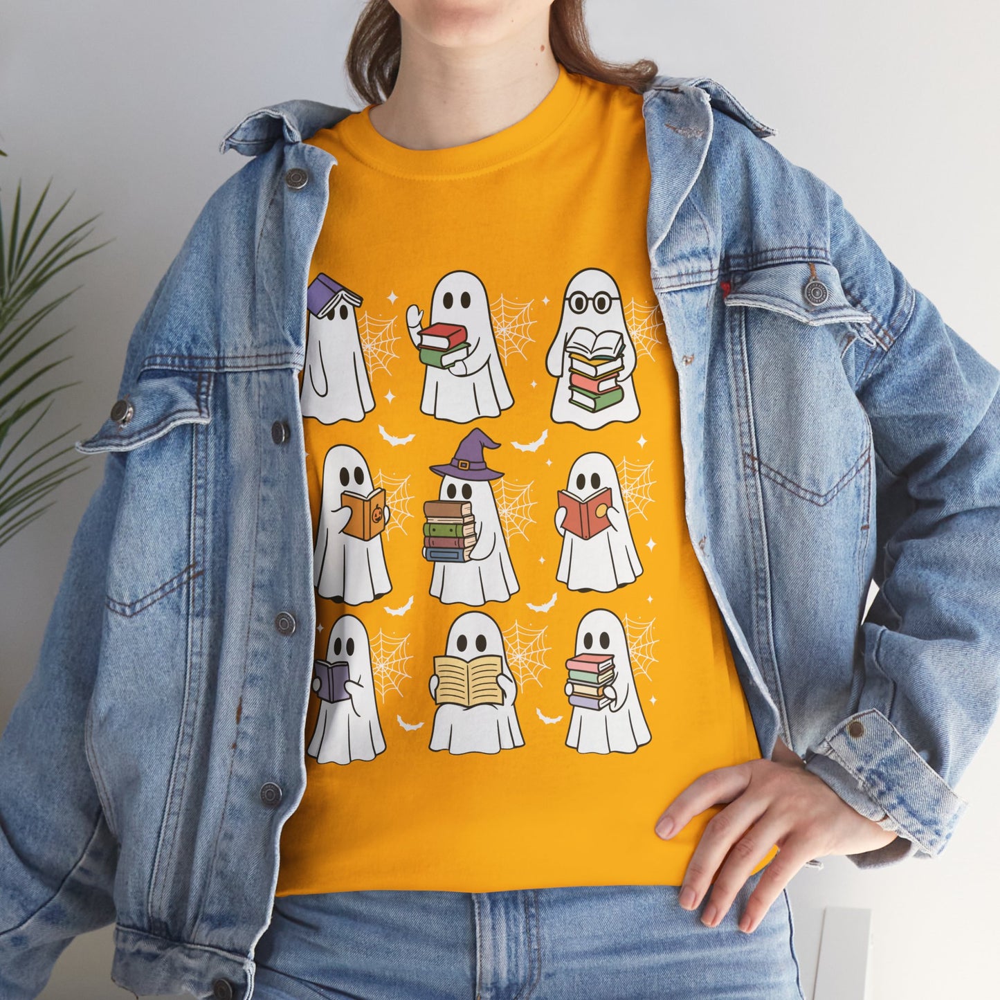 Bookish Ghosts Tee - Halloween Gift