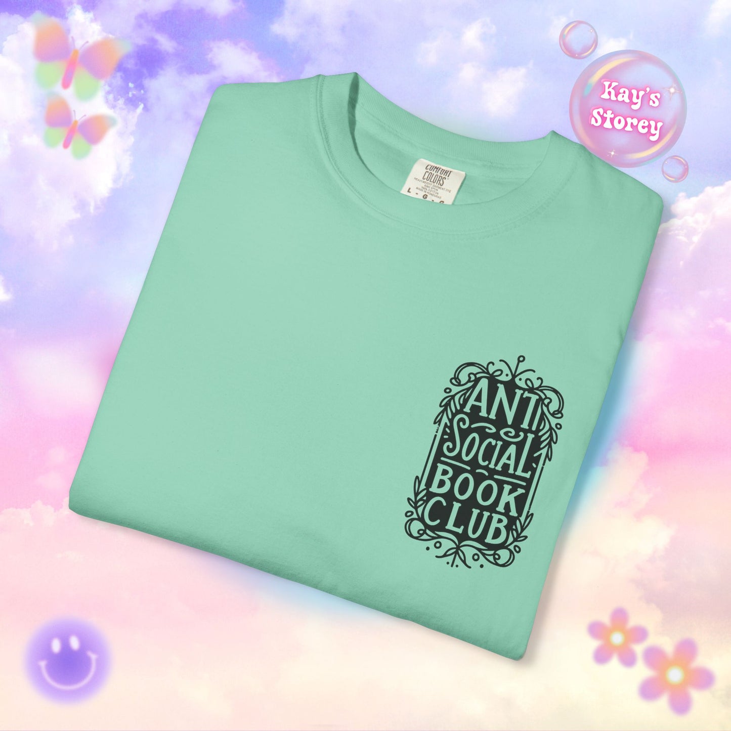 Anti Social Book Club Comfort Colors T-Shirt