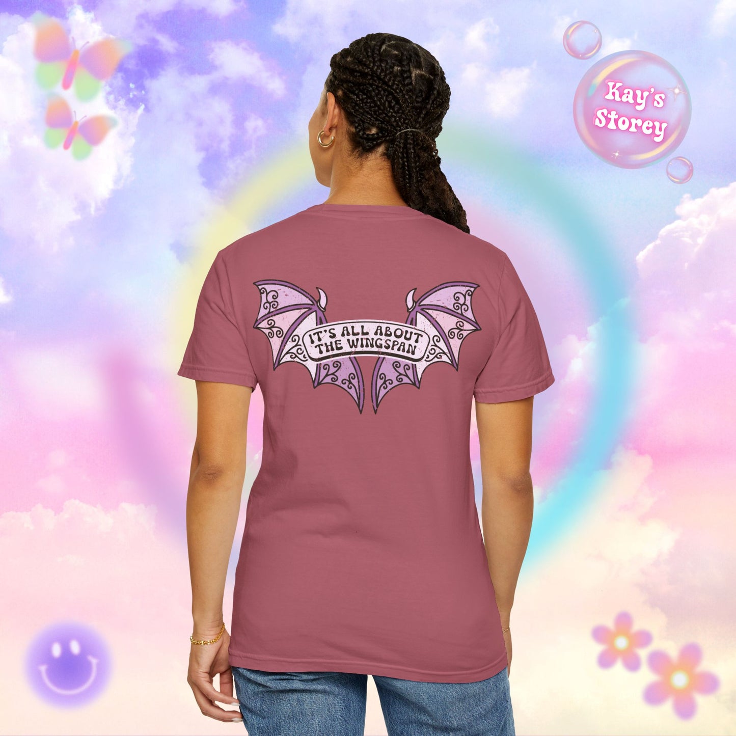 All About The Wingspan Comfort Colors T-Shirt