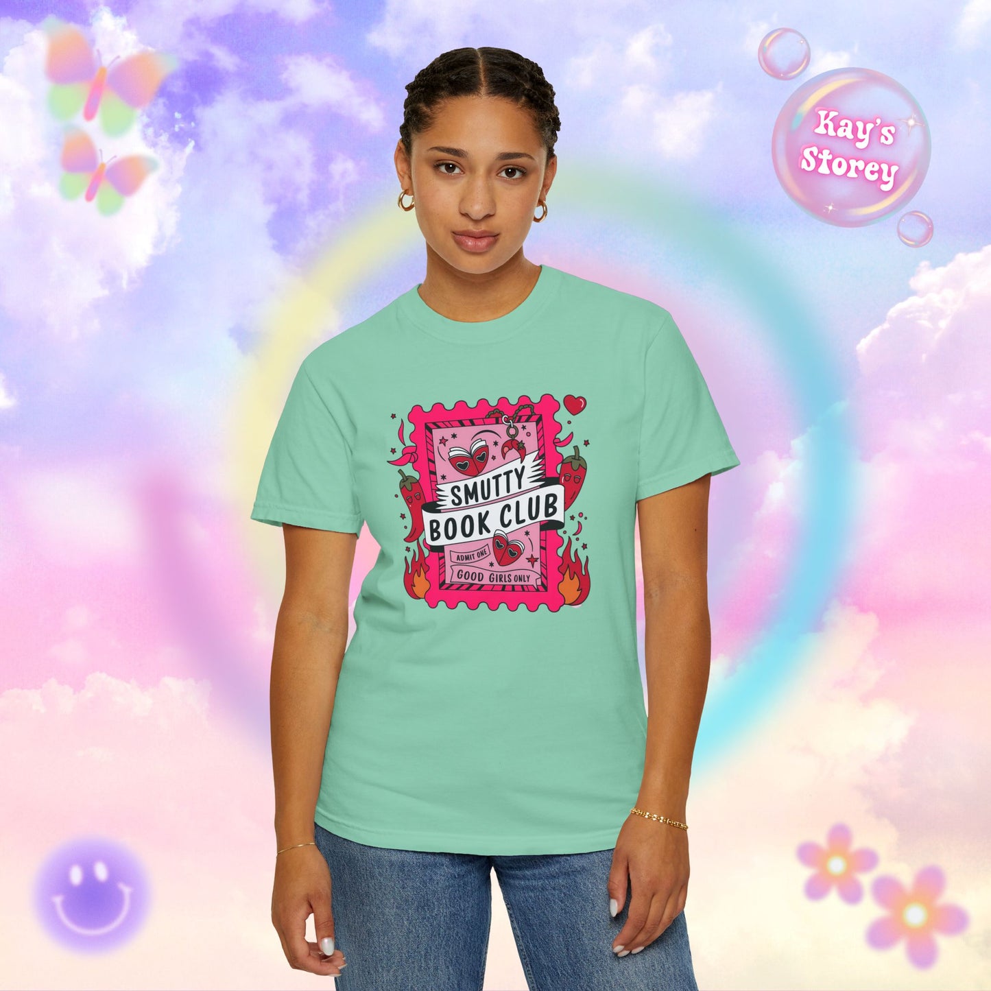 Smutty Book Club Comfort Colors T-Shirt