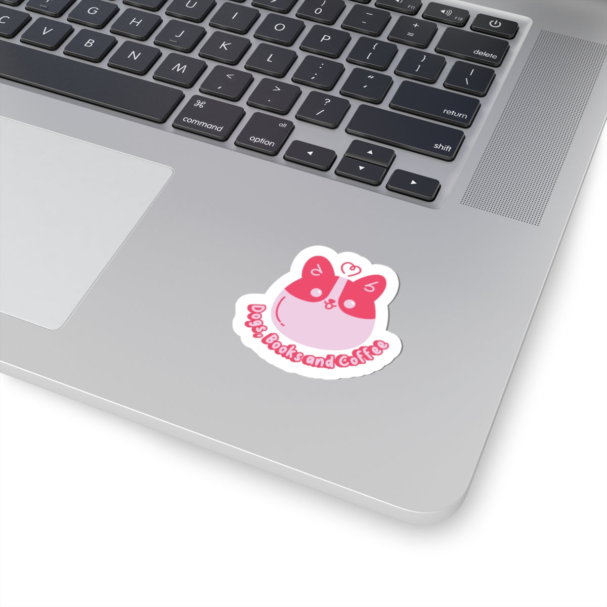 Dogs, Books & Coffee Sticker