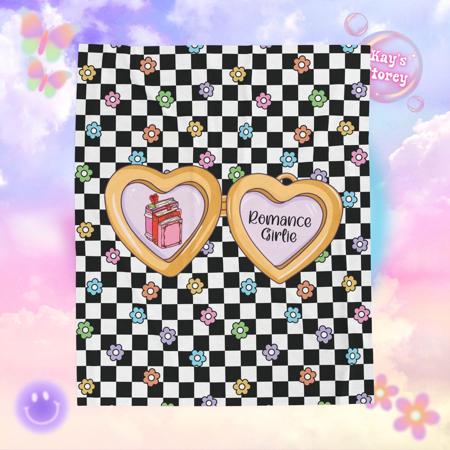 Romance Girlie Velveteen Plush Blanket
