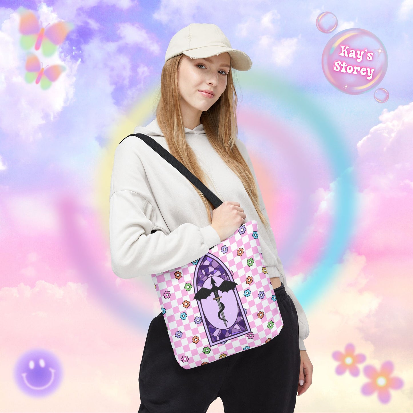 Pink Romantasy Tote Bag