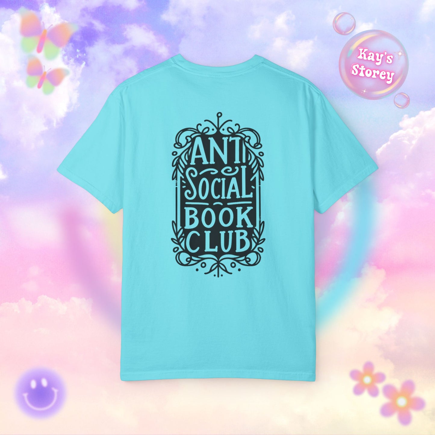 Anti Social Book Club Comfort Colors T-Shirt
