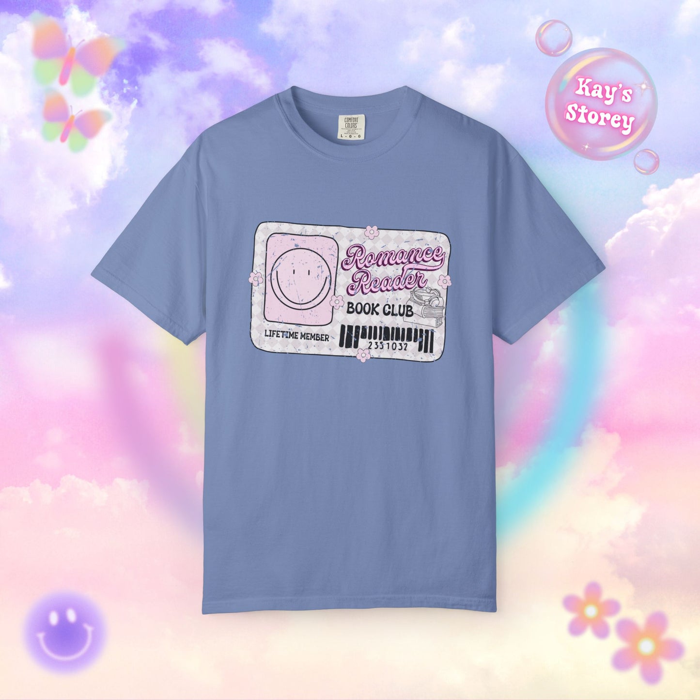 Romance Reader Lifetime Member Comfort Colors T-Shirt