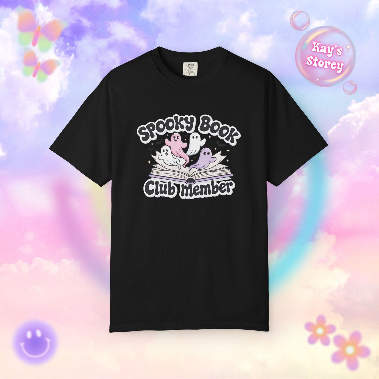 Spooky Book Club Member Comfort Colors T-Shirt