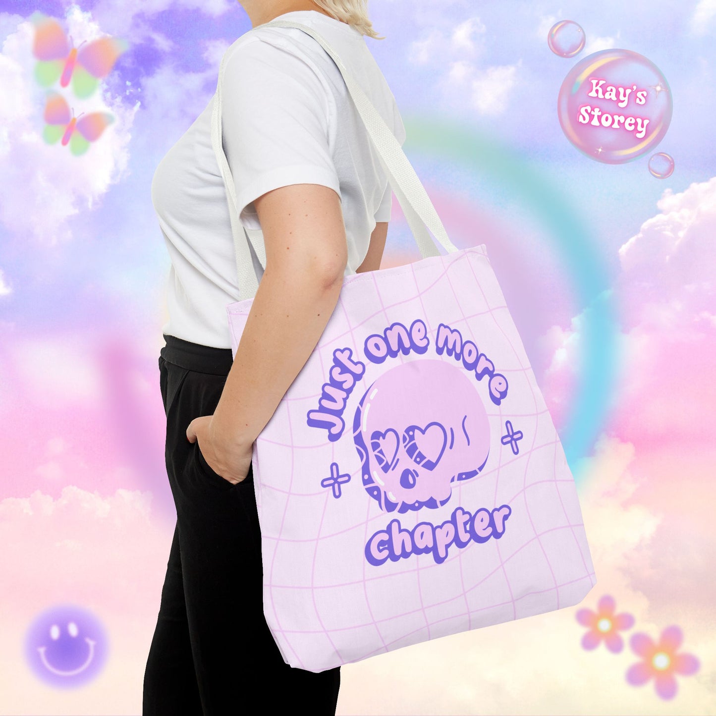 Just One More Chapter Tote Bag
