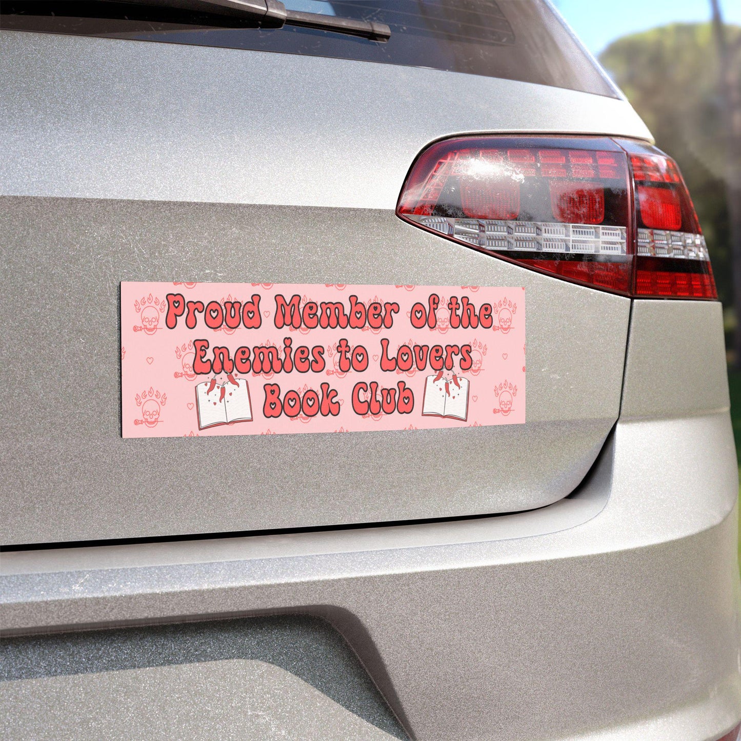 Proud Member Enemies to Lovers Book Club Car Magnet