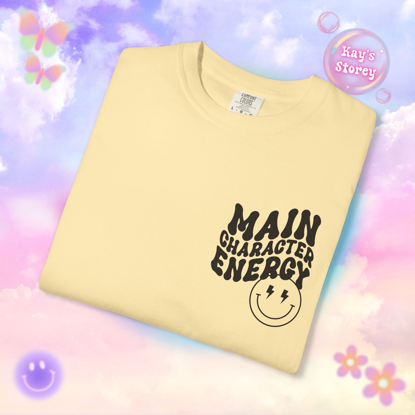 Main Character Energy Comfort Colors T-Shirt