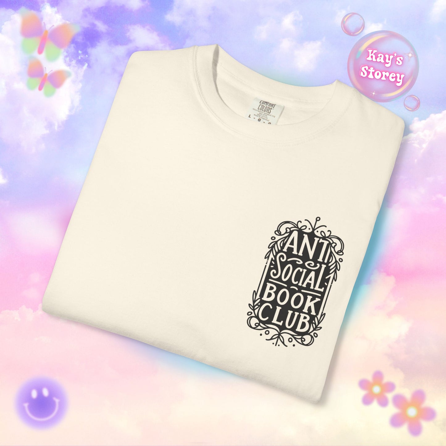 Anti Social Book Club Comfort Colors T-Shirt