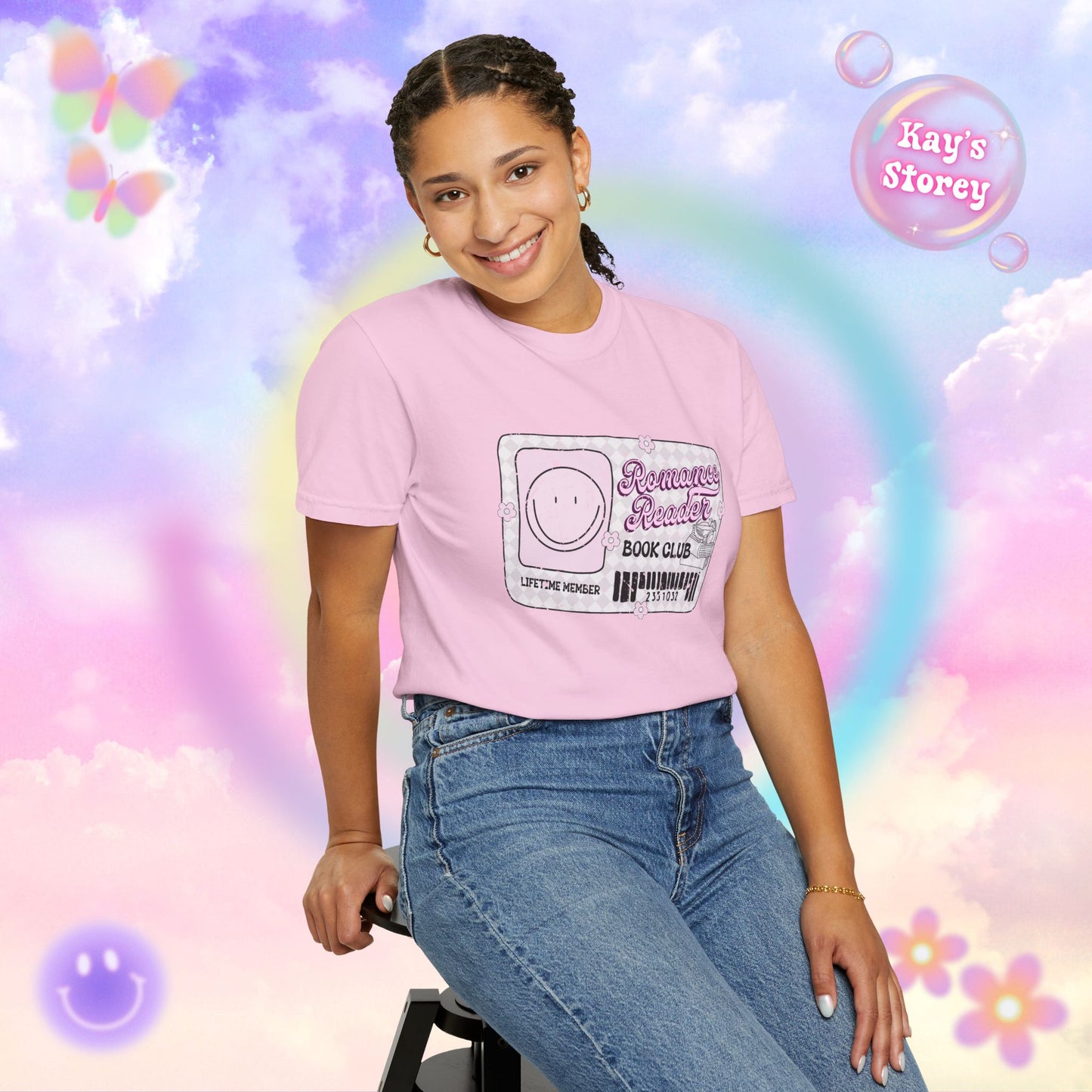 Romance Reader Lifetime Member Comfort Colors T-Shirt