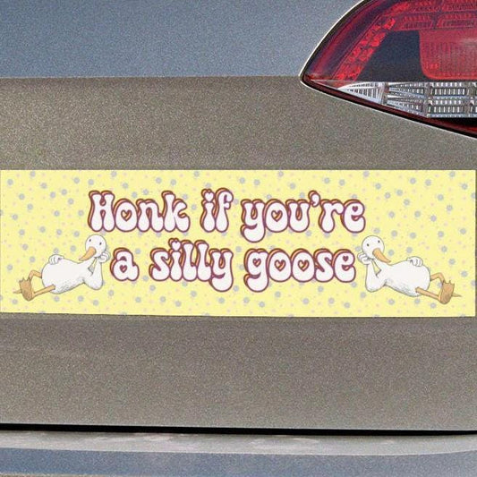 Honk Silly Goose Car Magnet