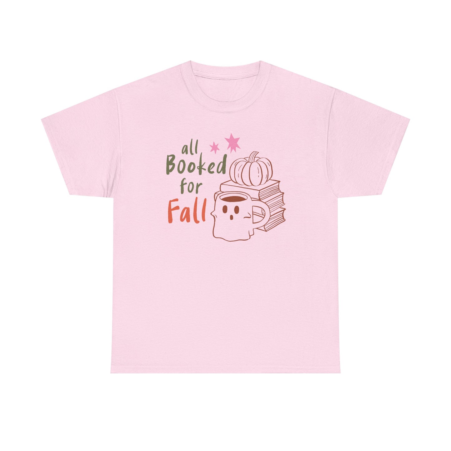 All Booked For Fall Tee - Bookish Gift