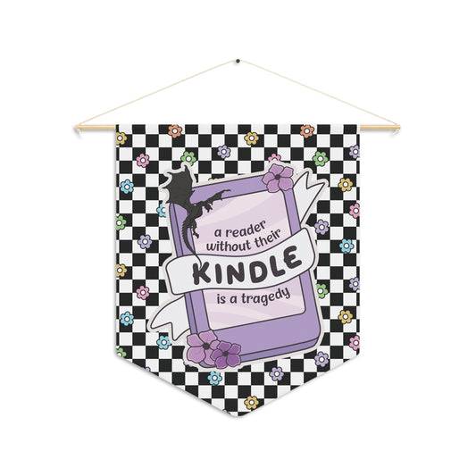 Reader Without Their Kindle Pennant