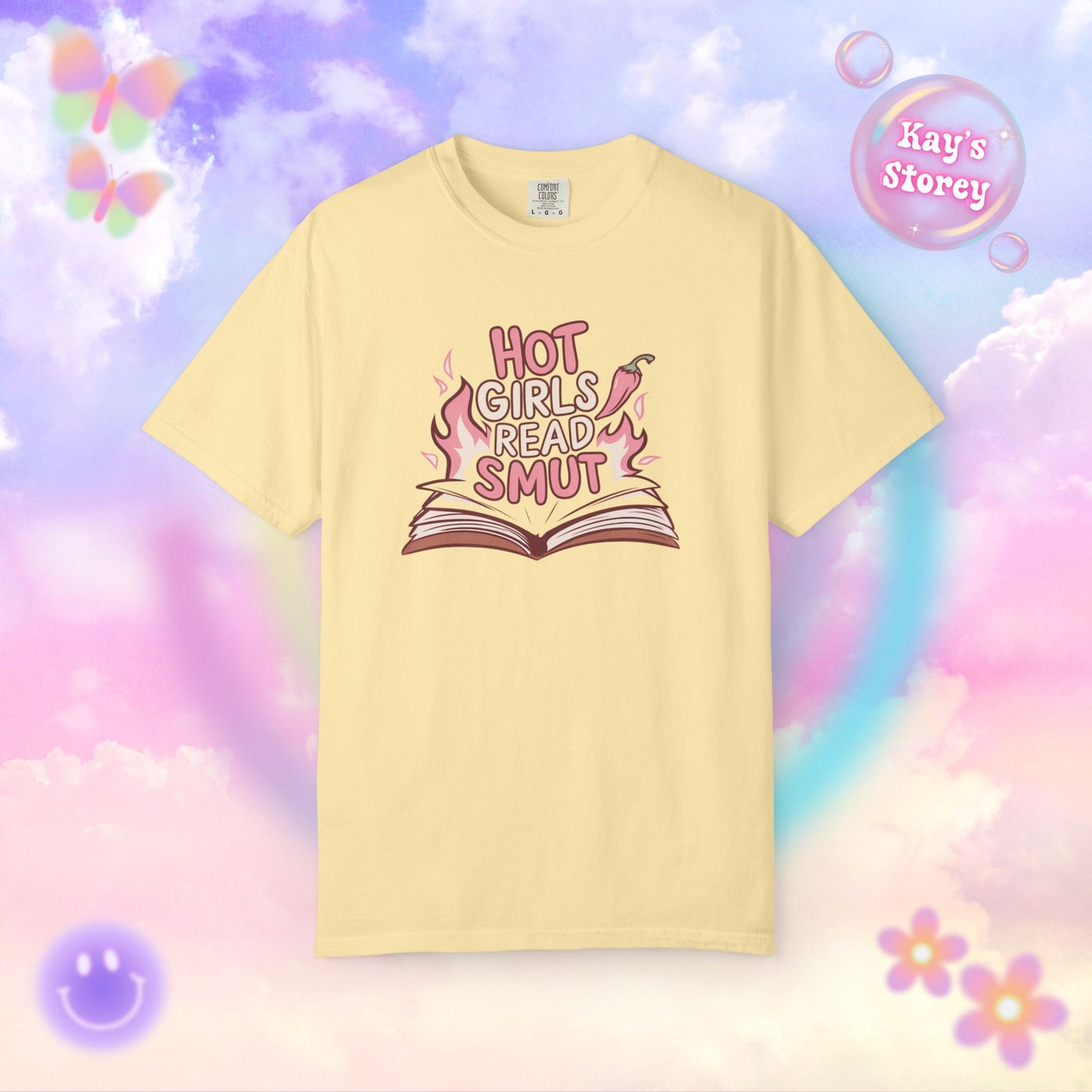 Hot Girls Read Smut 2 Comfort Colors T-Shirt