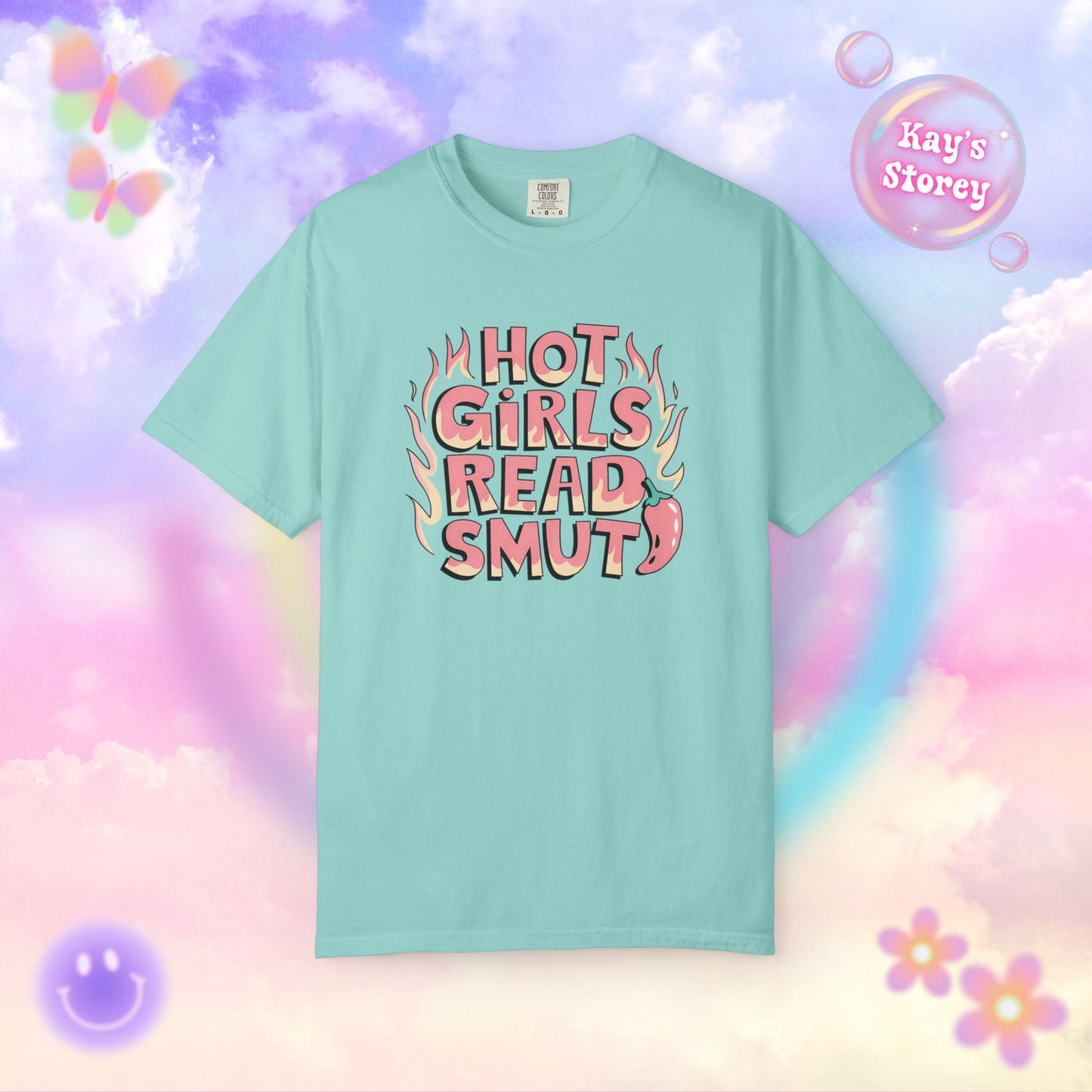 Hot Girls Read Smut Comfort Colors T-Shirt