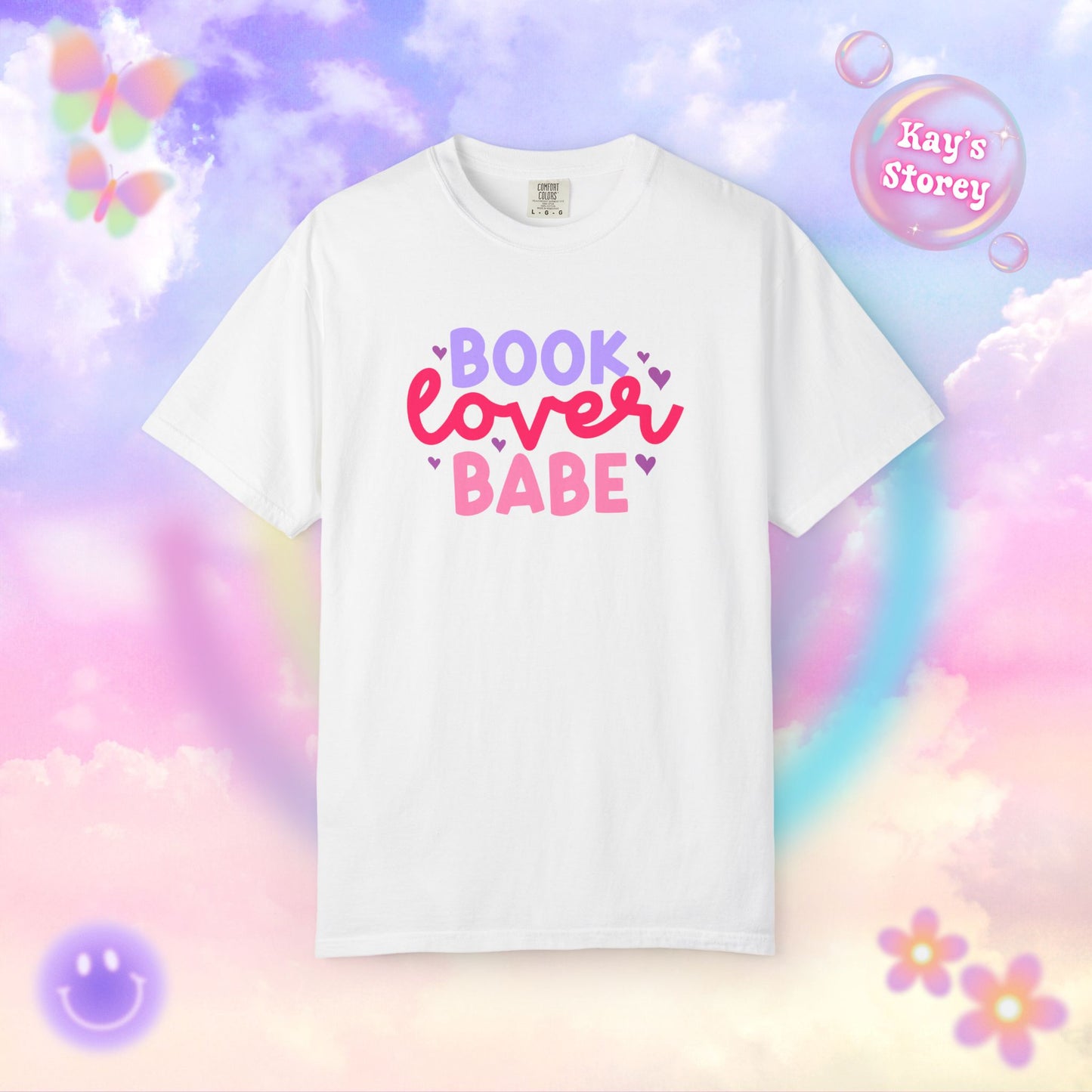 Book Lover Babe Comfort Colors T-Shirt