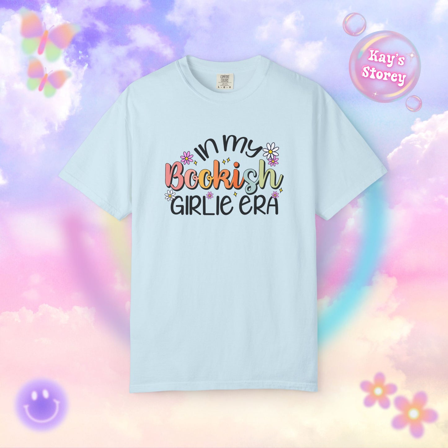 Bookish Girlie Era Comfort Colors T-Shirt