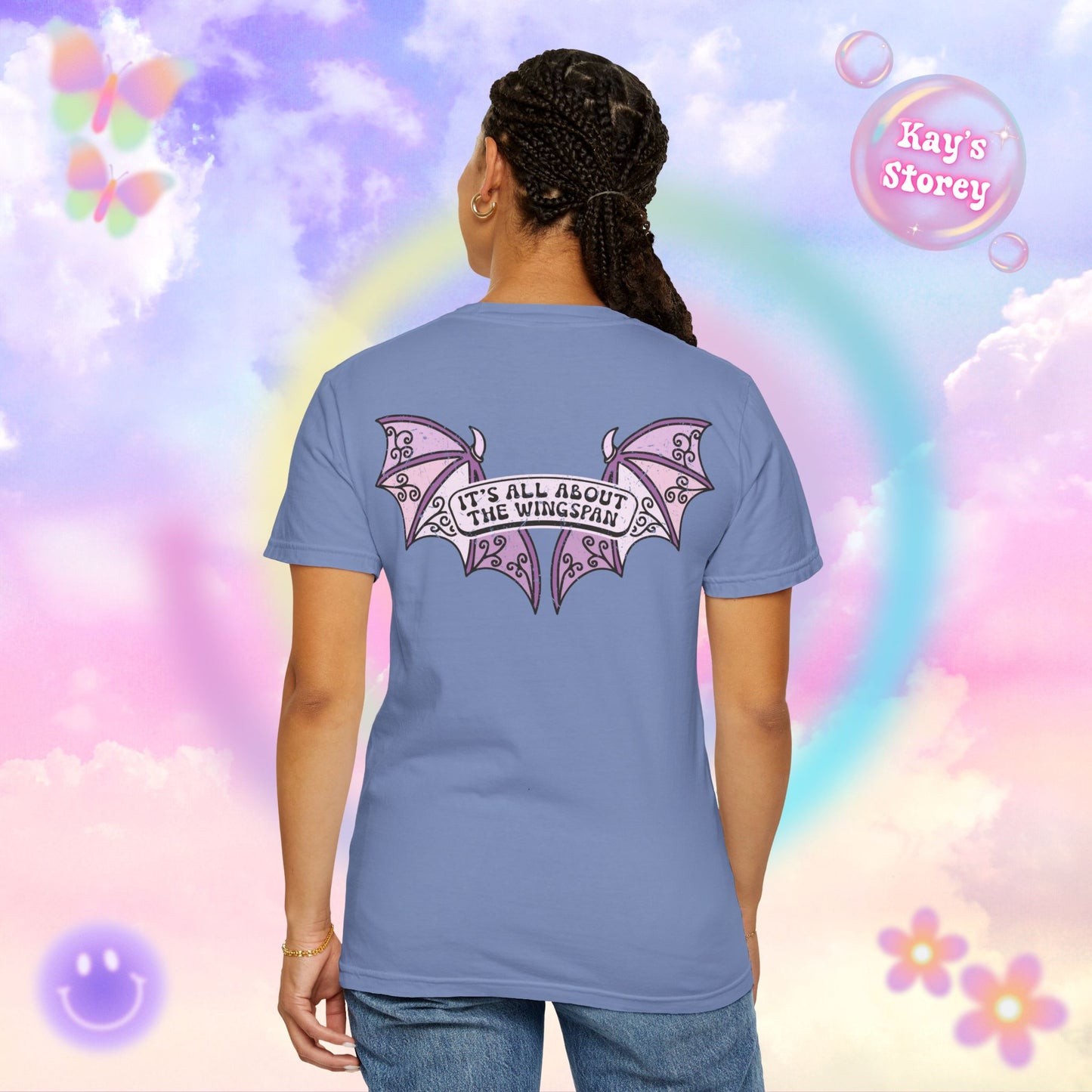 All About The Wingspan Comfort Colors T-Shirt