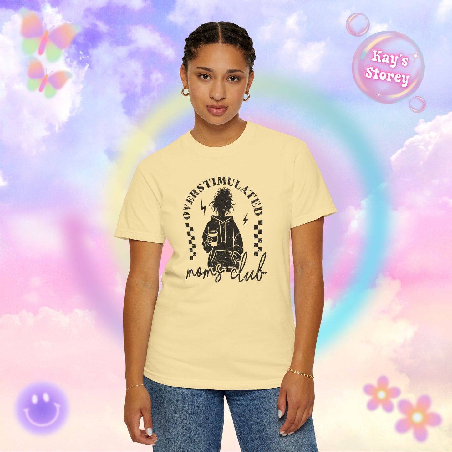 OS Moms Club Comfort Colors T-Shirt