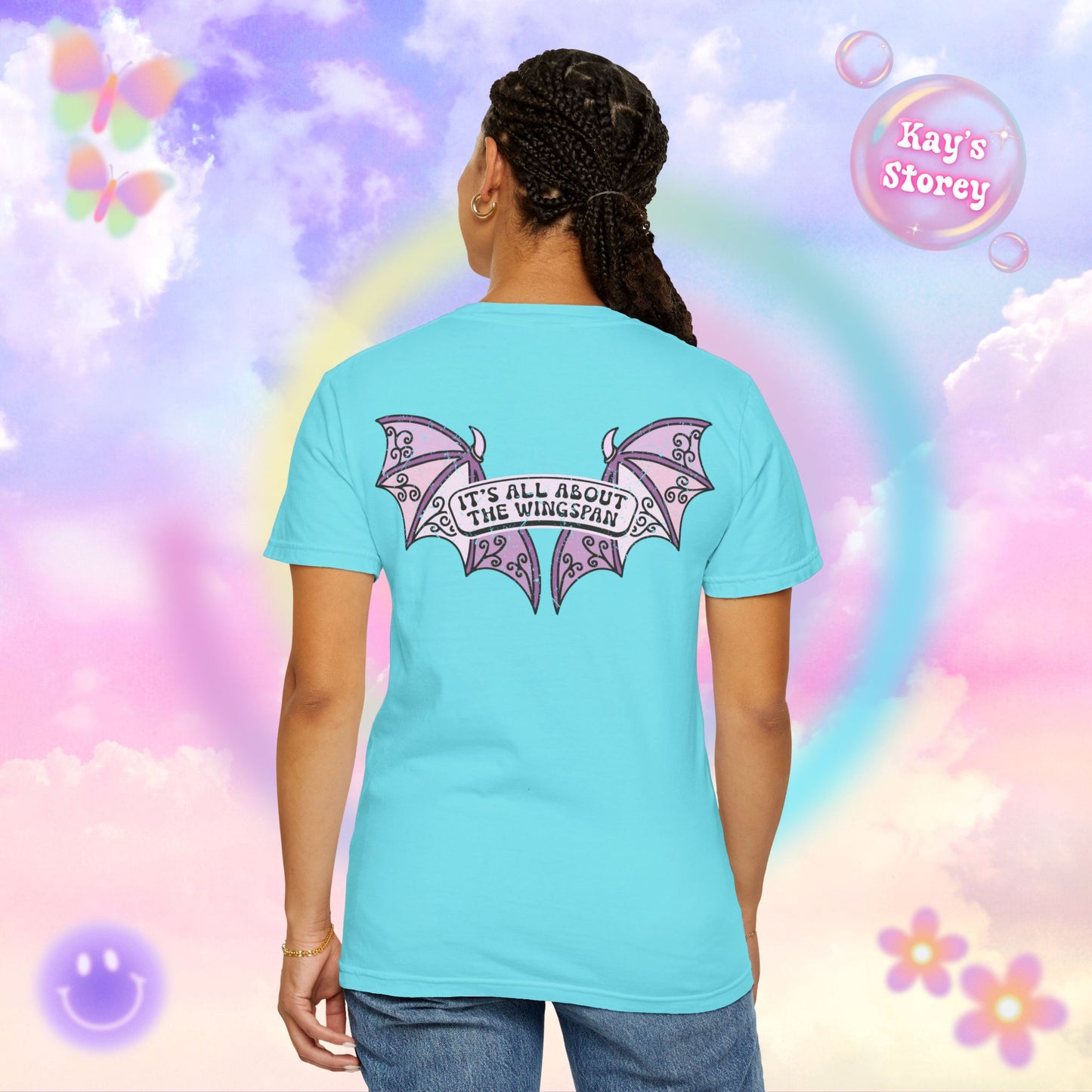 All About The Wingspan Comfort Colors T-Shirt
