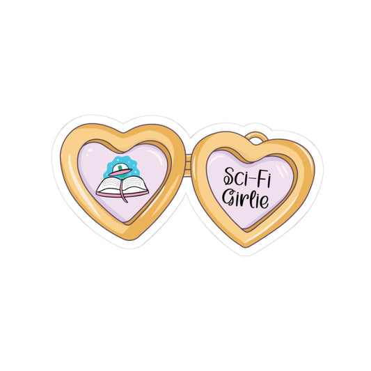Sci-Fi Girlie Sticker