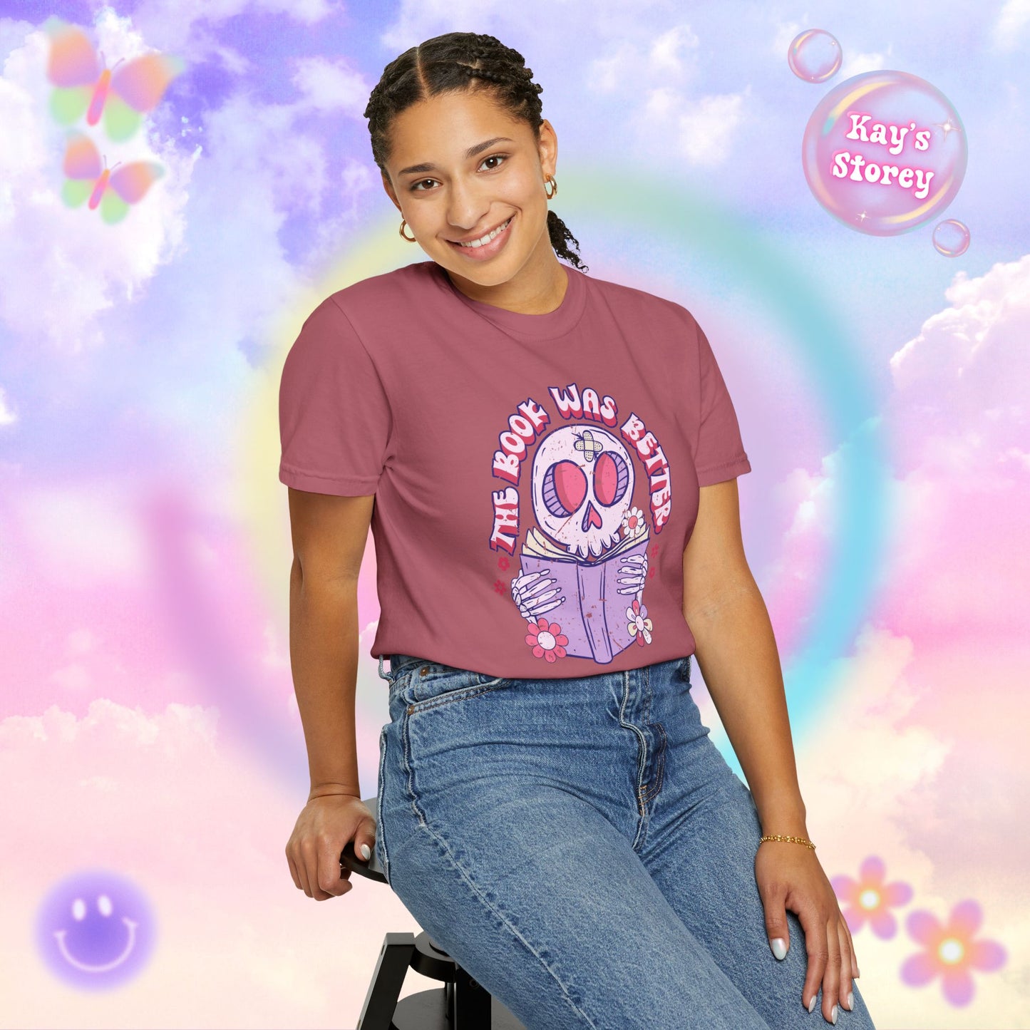 The Book Was Better Comfort Colors T-Shirt