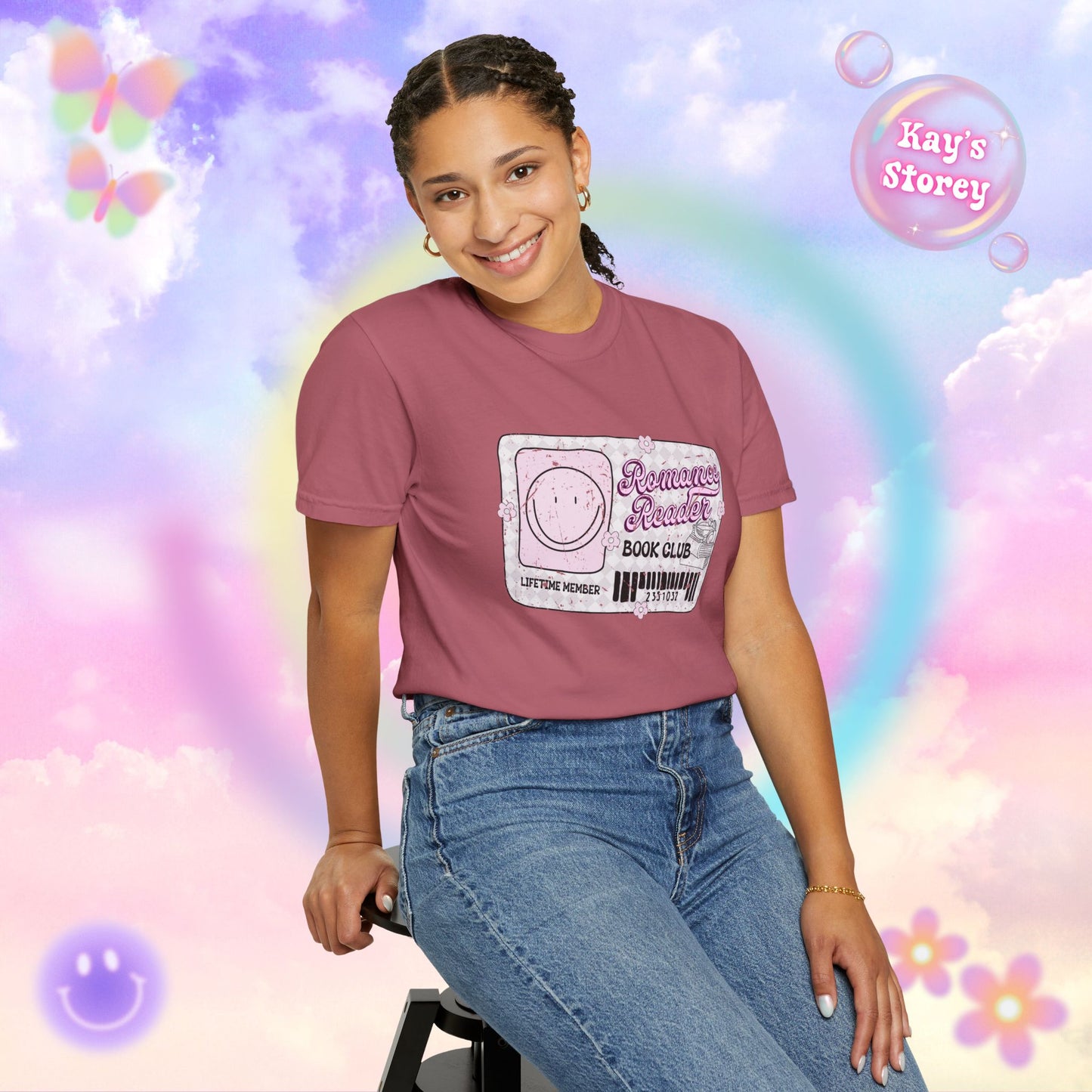 Romance Reader Lifetime Member Comfort Colors T-Shirt