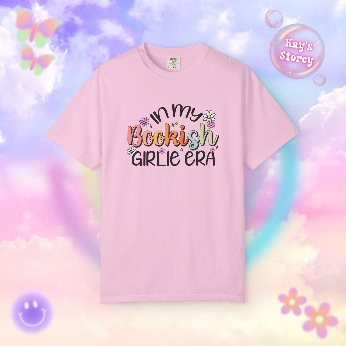 Bookish Girlie Era Comfort Colors T-Shirt