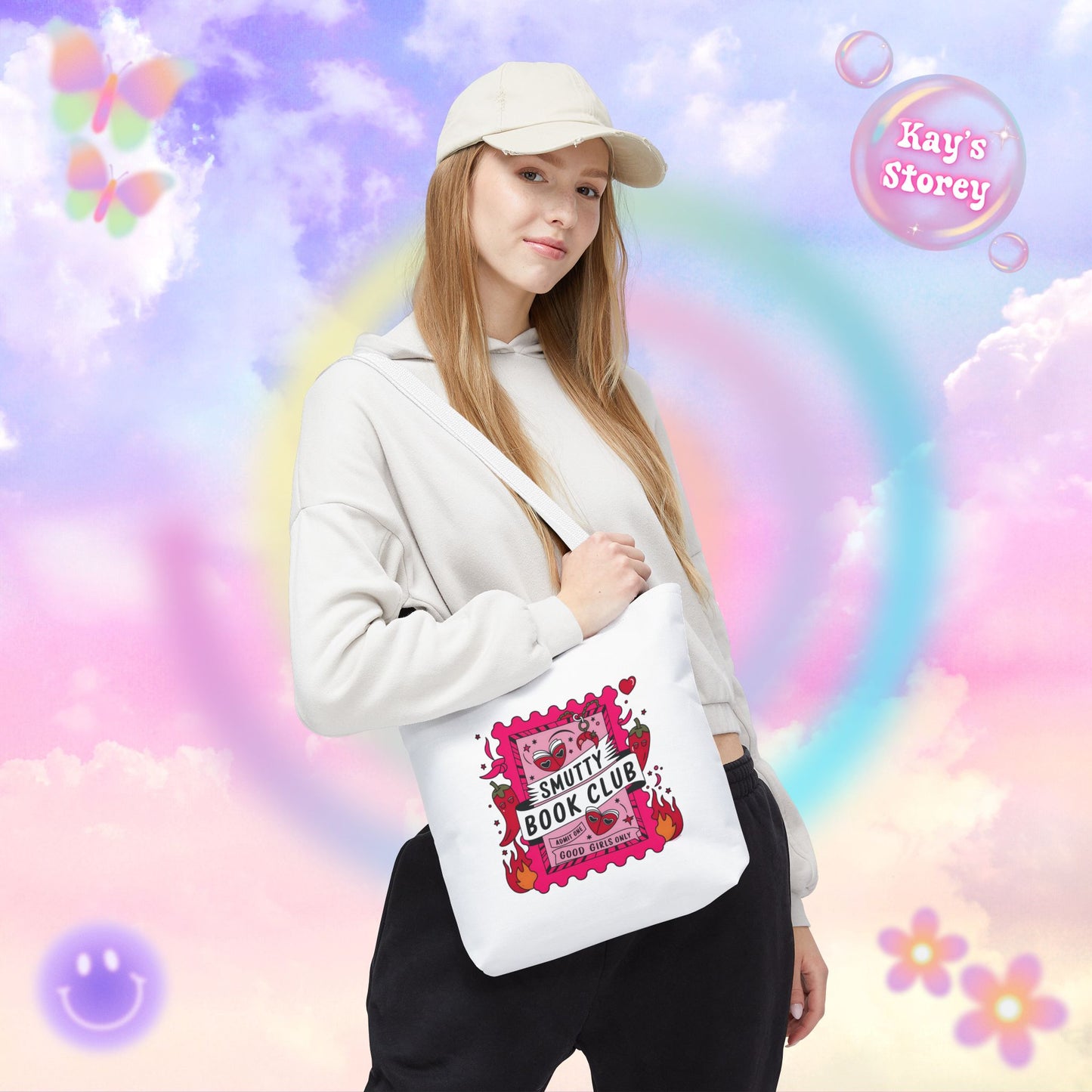 Smutty Book Club Tote Bag