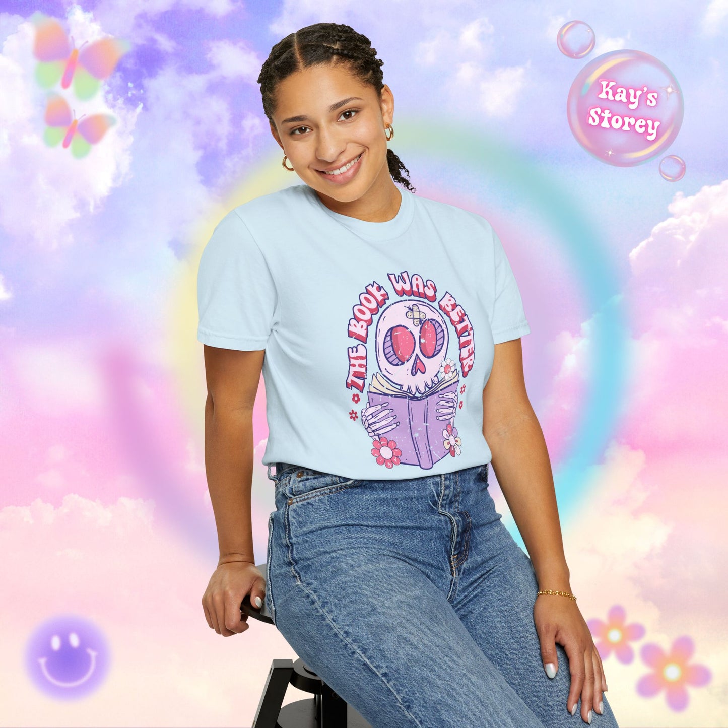 The Book Was Better Comfort Colors T-Shirt